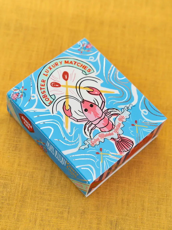 lobster deisgn matchbox