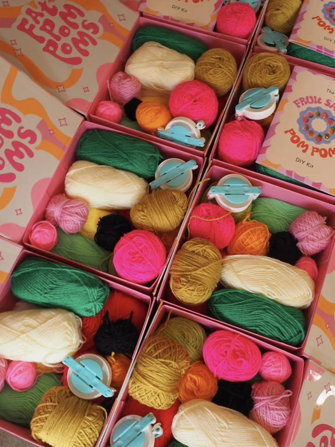 Fruit Salad Pom Pom DIY Kit