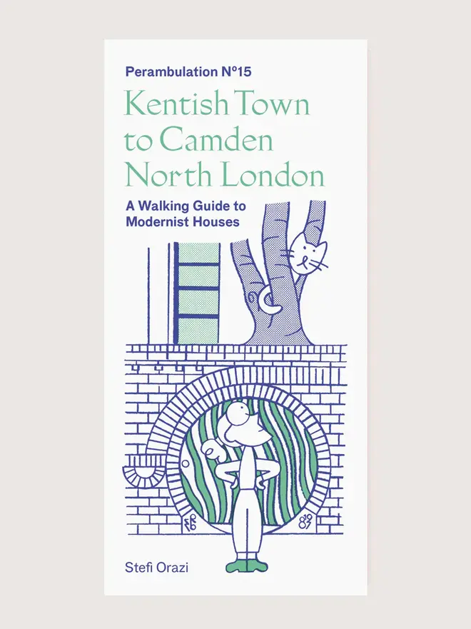 kentish town to camden london walking guide. a walking map of north london.