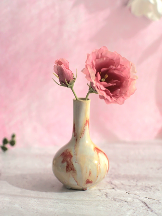  bud vase, flower vase, small vase, small ceramic vase, mini vase, Jenny Hopps Pottery, gift for mothers day, house gift, gift for mum, gift for sister, gift for daughter