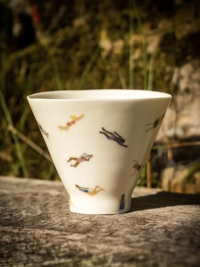 Wild Swimmer's Espresso Cups (Set Of 1, 2 Or 4)