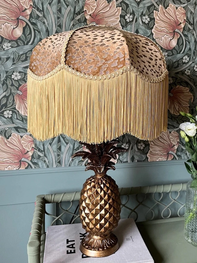 The Ritz Fringed Lampshade