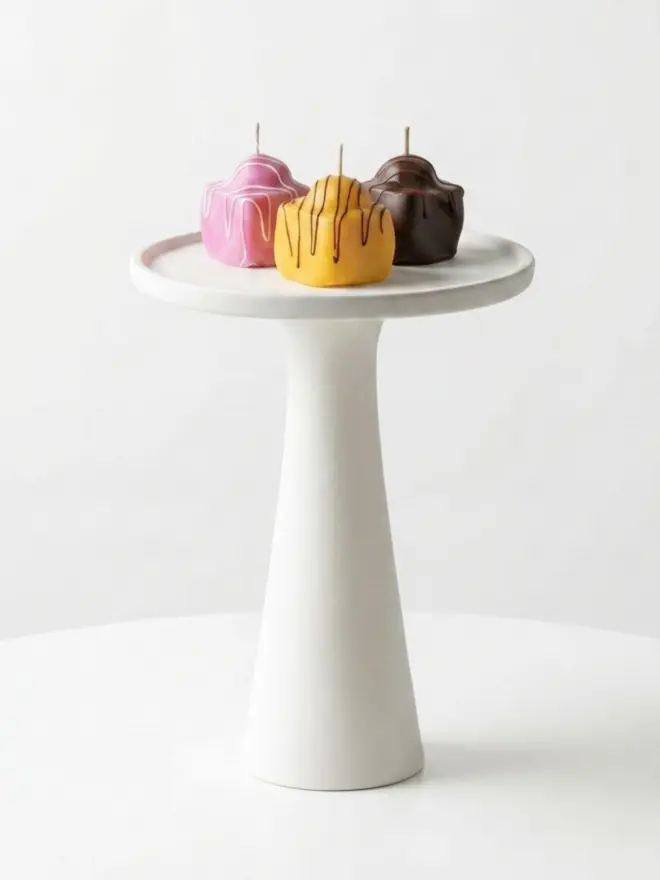 Fondant Fancy Candle
