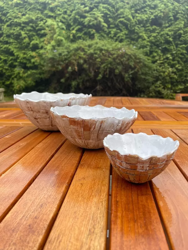 Limpet Shell Ceramic  Bowl Charlotte Cadzow  