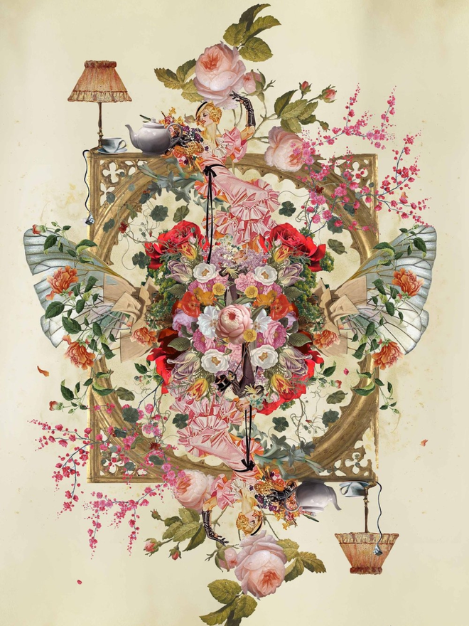 Alone and in love print