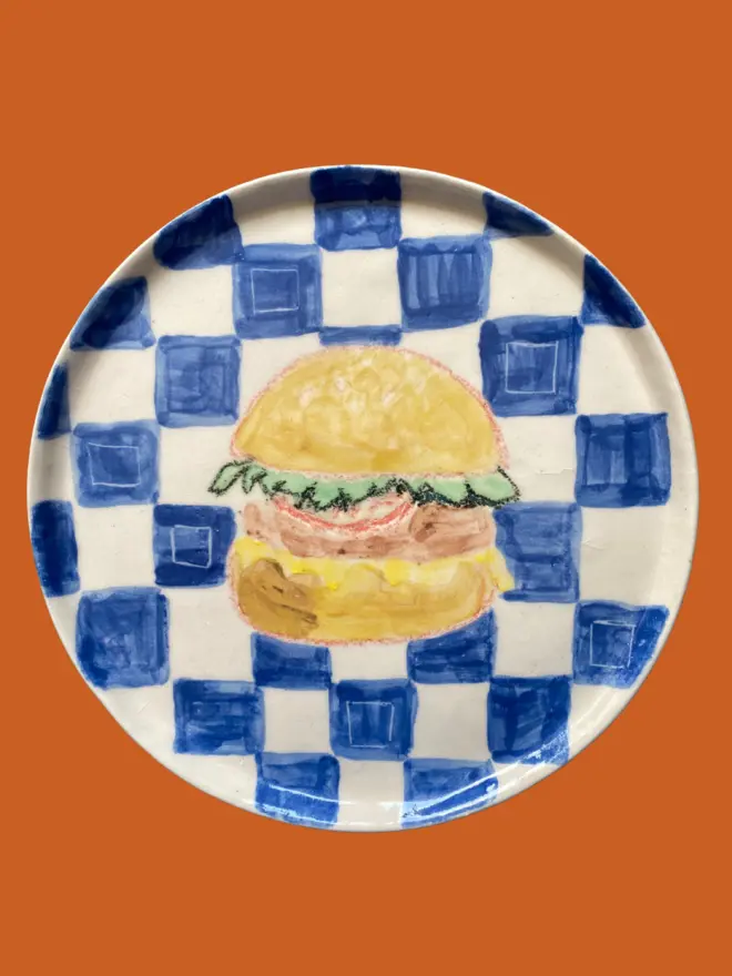 burger plate