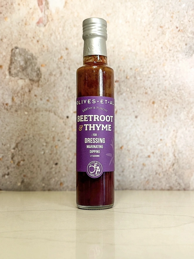 Punchy Beetroot & Thyme Dressing & Marinade badge