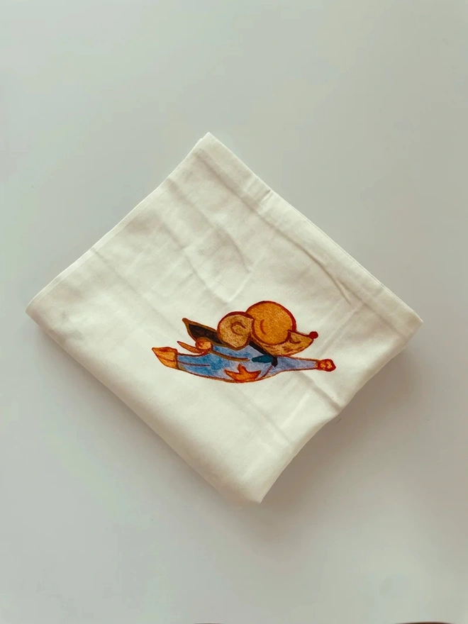 Mighty Mouse Reversible Pillow Case