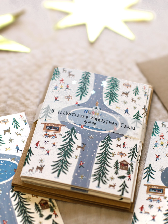 Bushy Park Christmas card packs