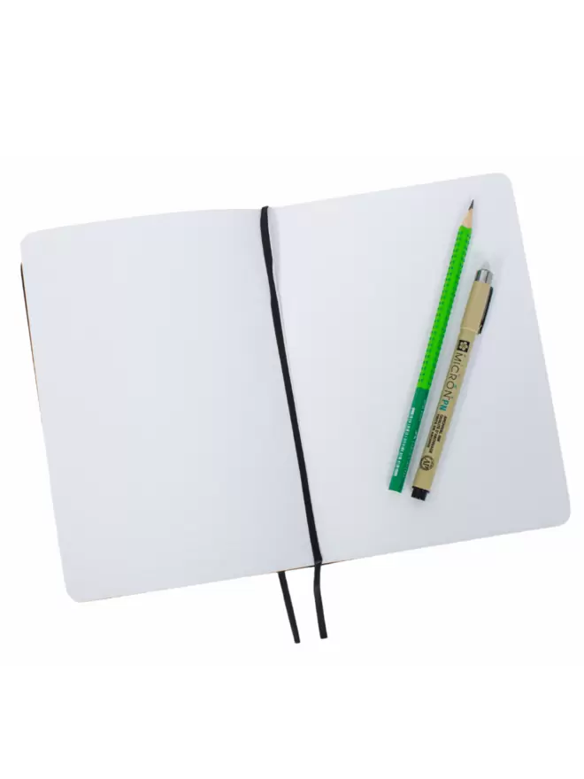 lined pages notebook