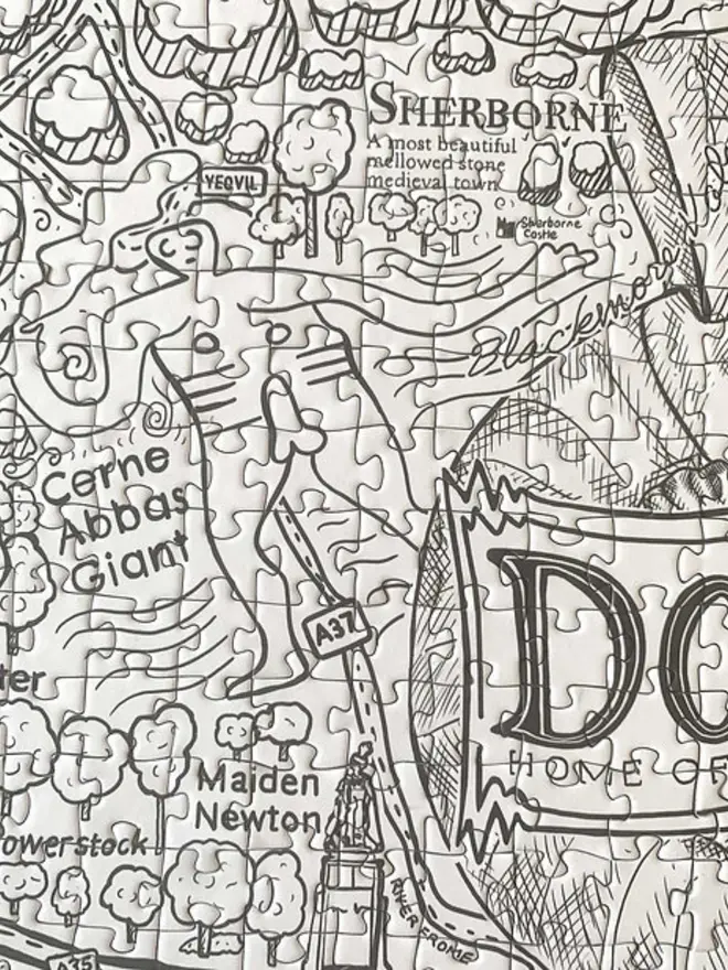 Dorset Jigsaw Puzzle - 1000 Pieces  Zoom 3