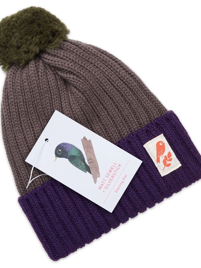 matt sewell starling bobble hat