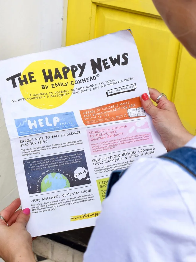 The Happy News 2025 - A Years Subscription