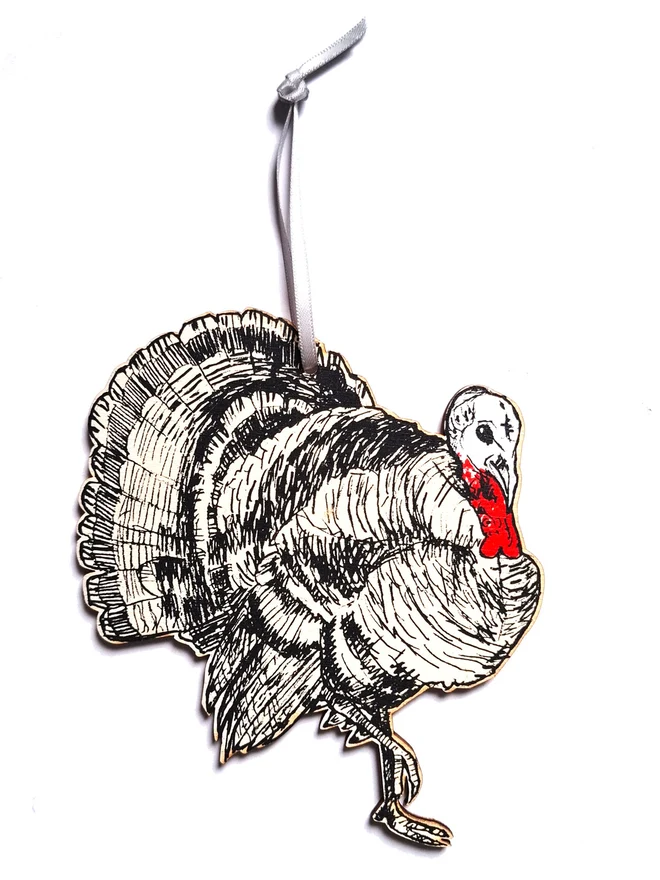 Turkey christmas holiday or thanksgiving decoration