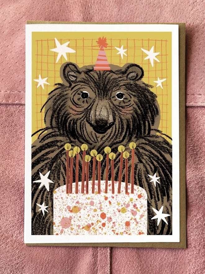 Birthday Bear Card