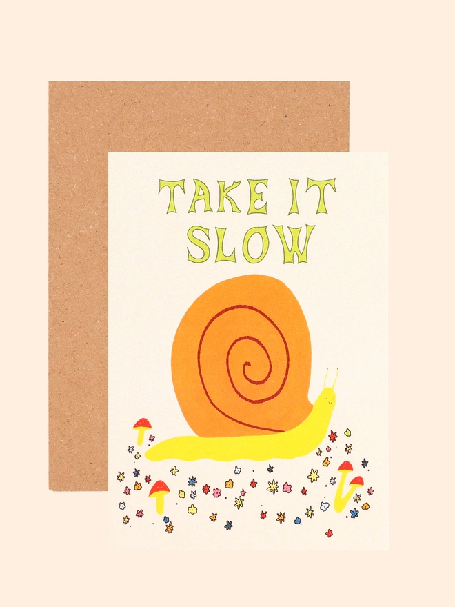 'Take It Slow' Card