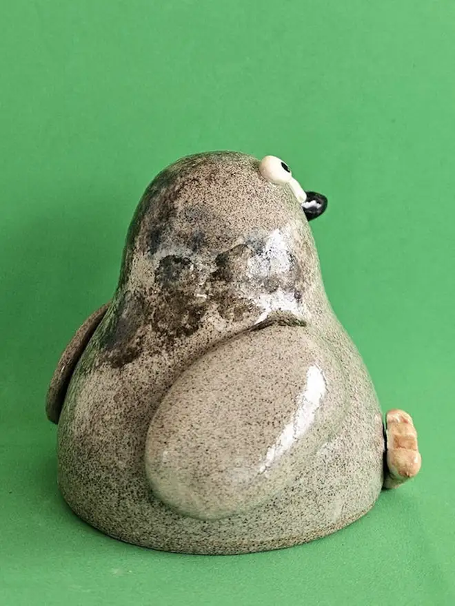 City Pigeon Ceramic Sculpture 
