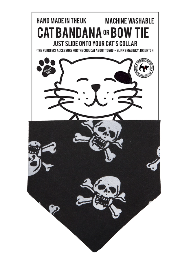 Slip on Cat Bandana - Pirate