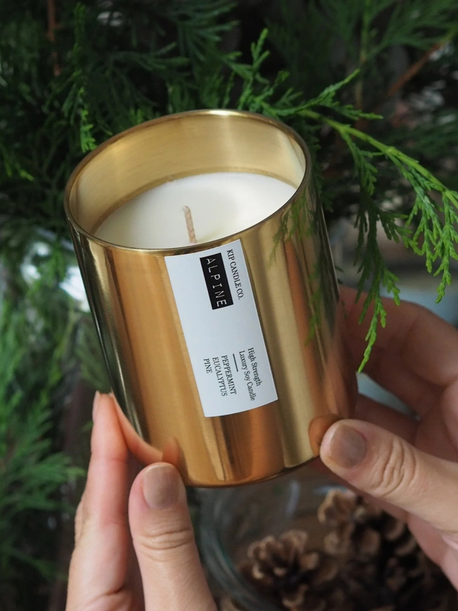 Alpine Christmas scented candle