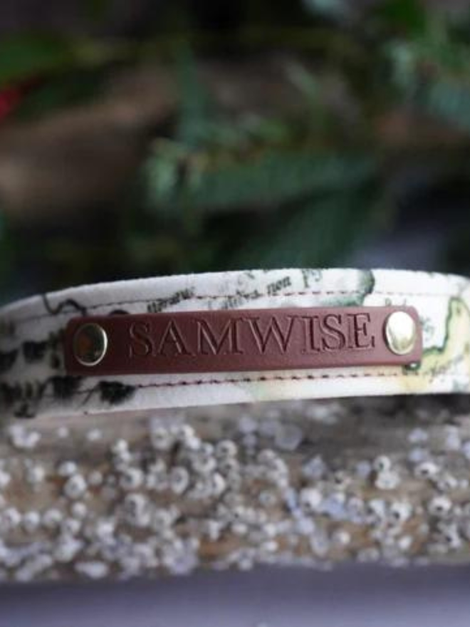 Personalised dog collar