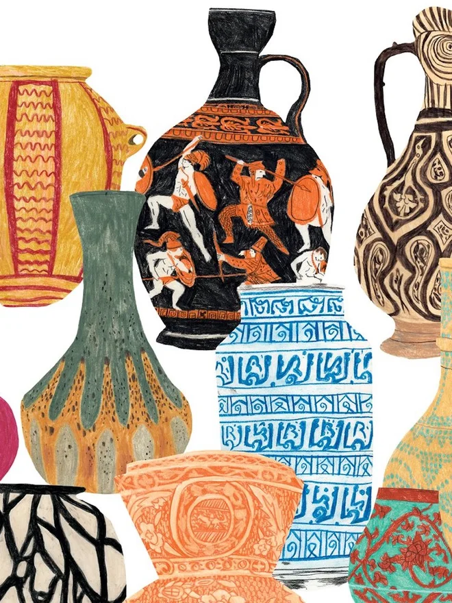 Ceramics and Vases Print