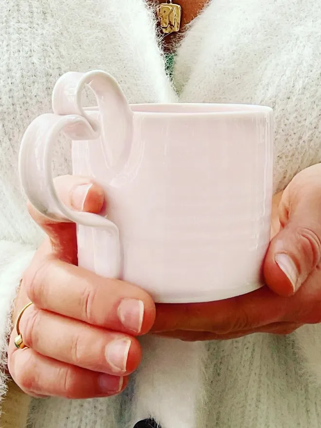 Love Heart Handle Mug