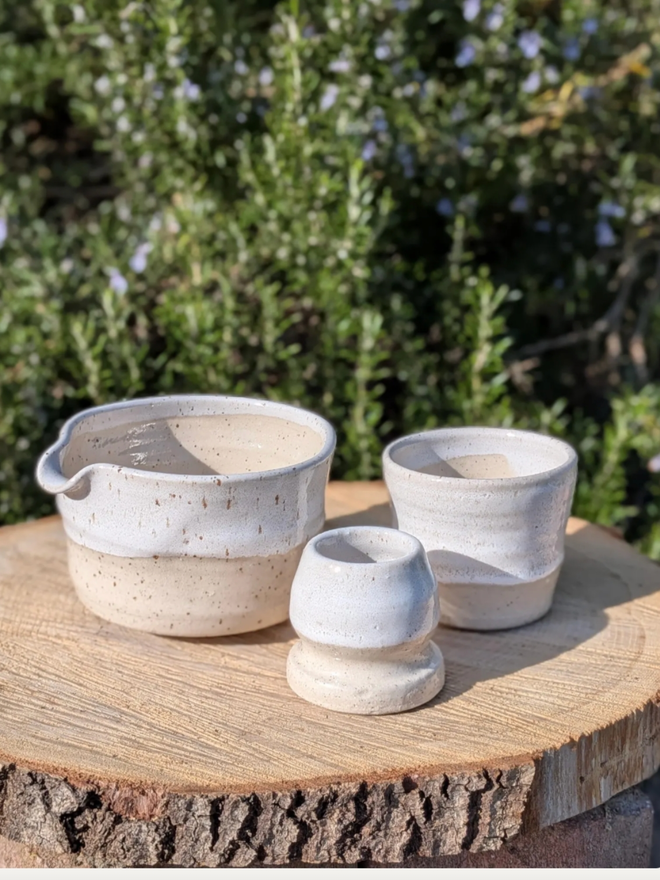 Handmade Matcha Set. A matcha set in shoreline.