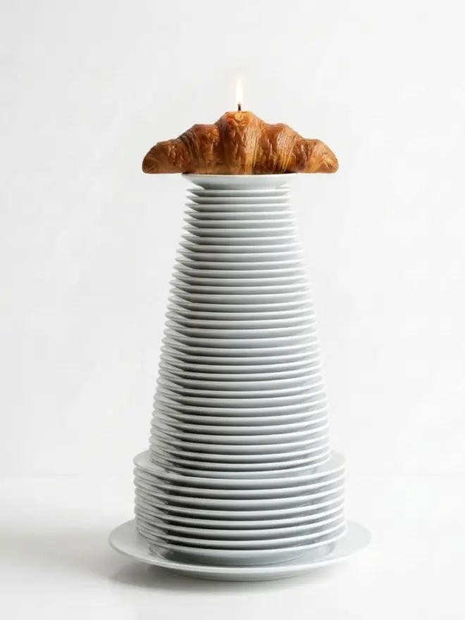 Croissant Candle