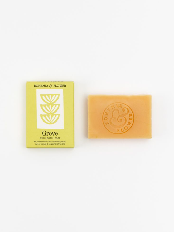 Orange, Bergamot & Calendula Grove Soap