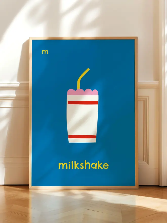 'Milkshake' Print