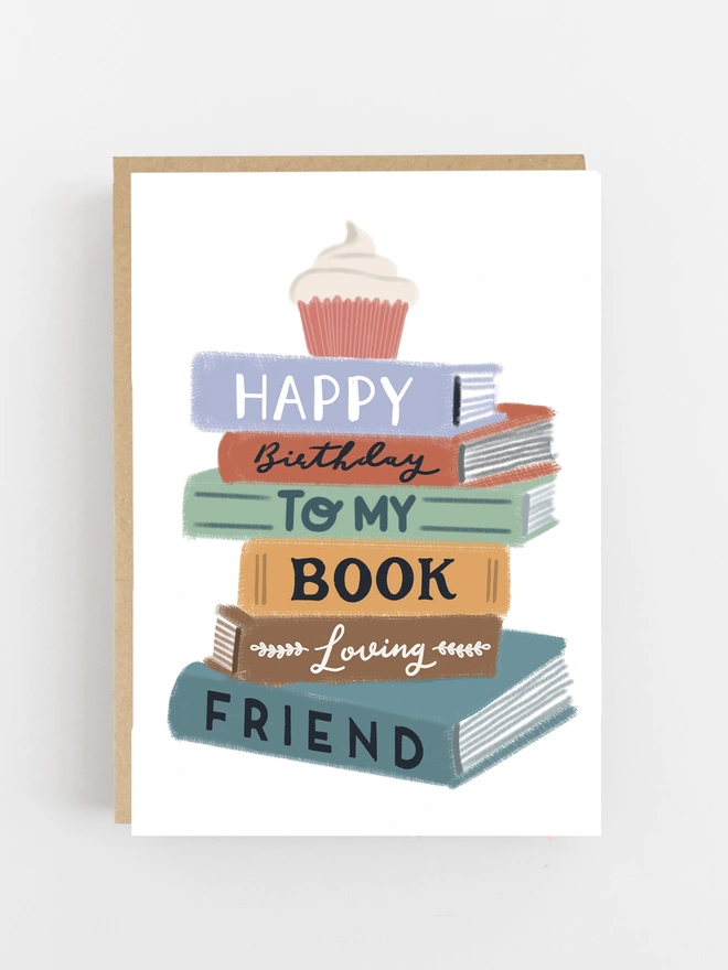 book lover birthday card