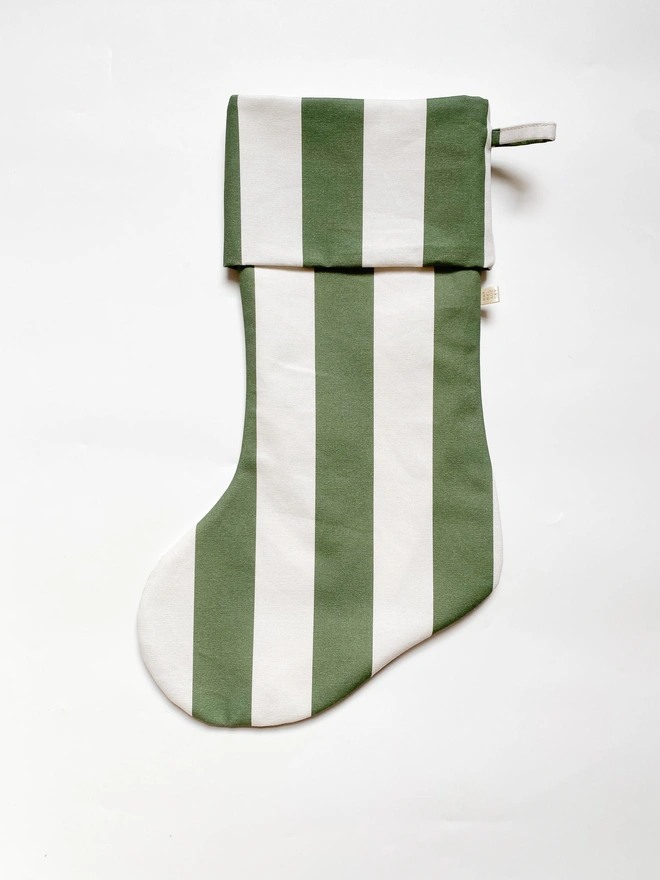 Christmas Alpine Stripe Cotton Stocking