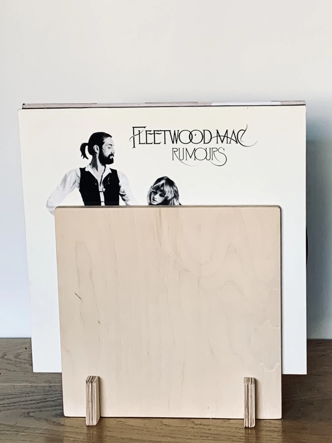 flip front on with fleetwood mac record sleeve showing
