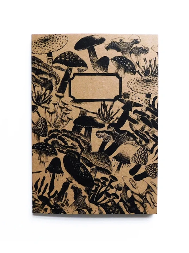 Mushroom Print Sketchbook
