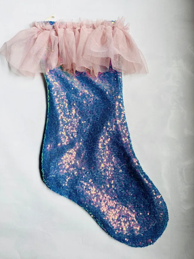  Christmas stocking sequin stocking ruffle stocking tulle stocking magical Christmas sparkle Christmas colourful colourful stockings