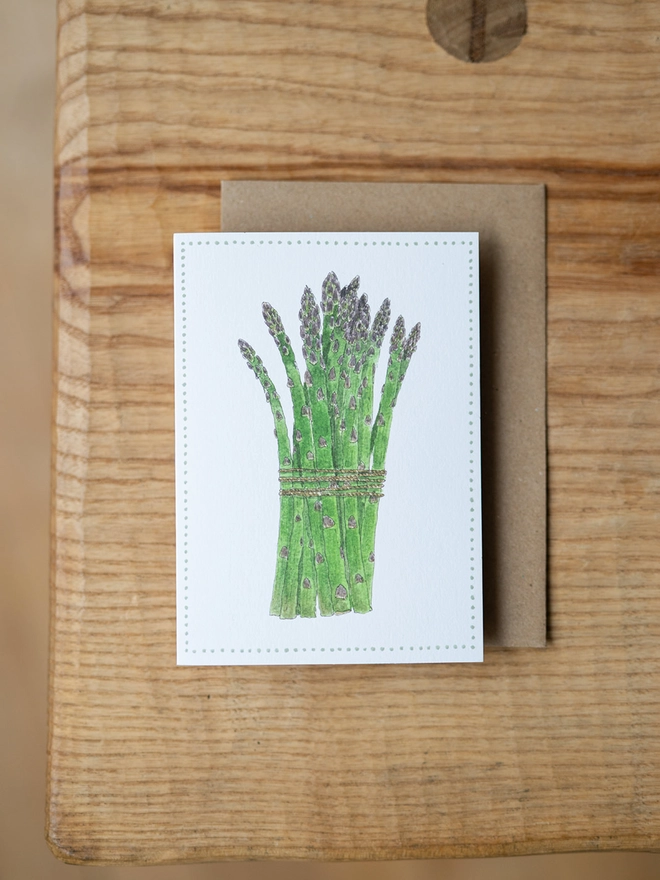asparagus card