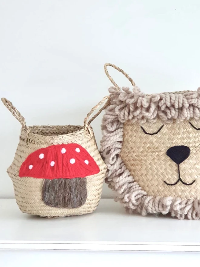 Toadstool Belly Basket