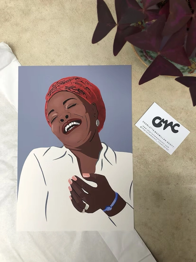 Maya Angelou Giclee Print 