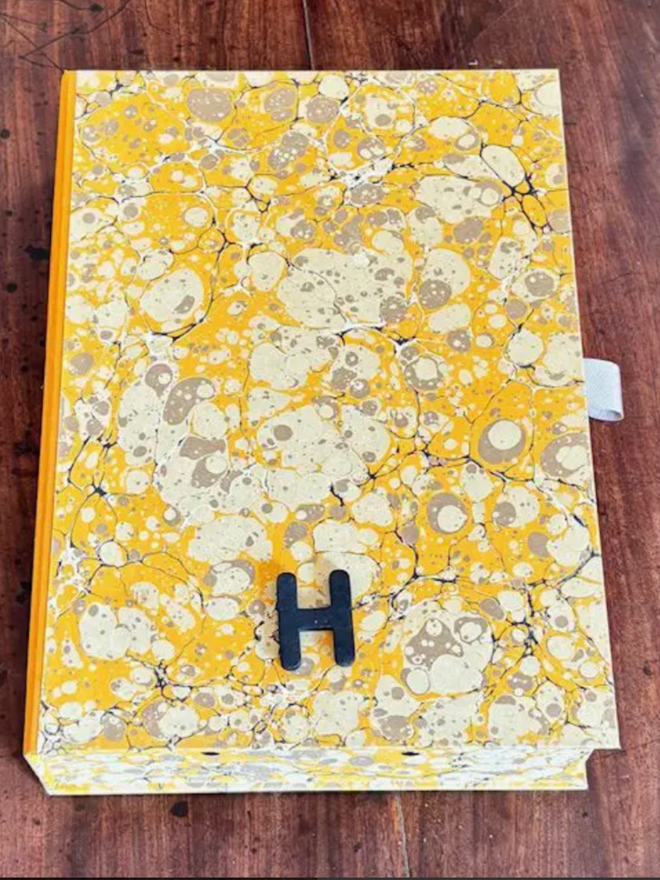 Box File. A box file in H