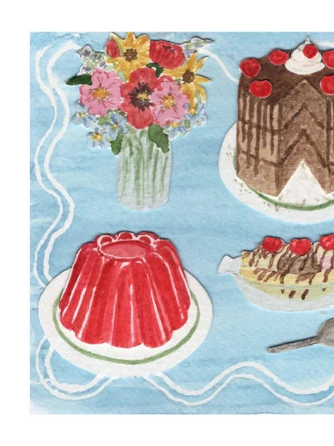 Matilda The Book Greetings Card Card