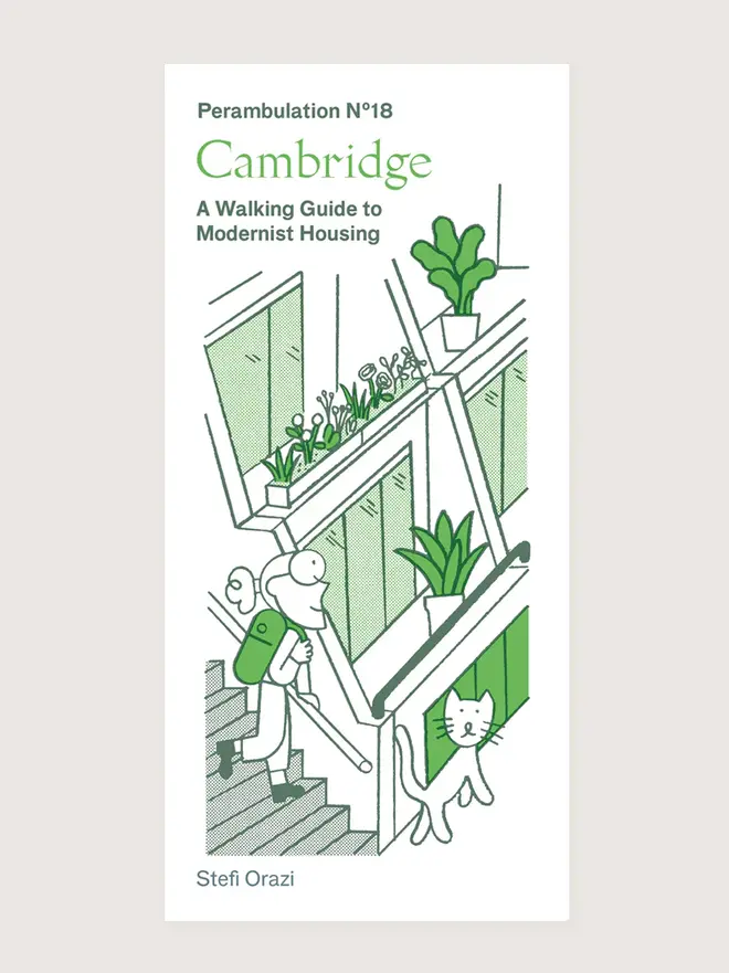 cambridge walking guide. a walking map of central cambridge.