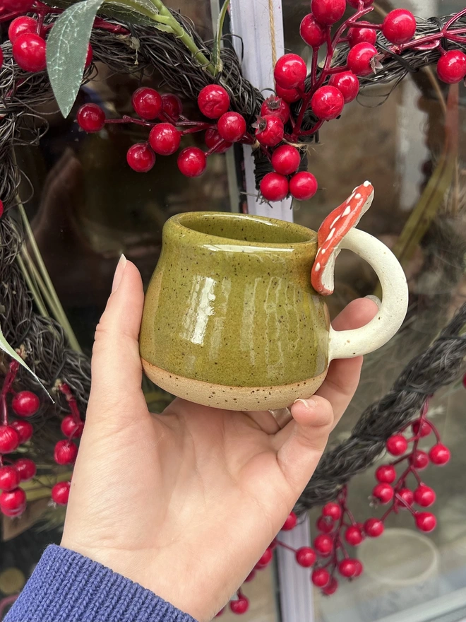 Espresso Mushroom Mug