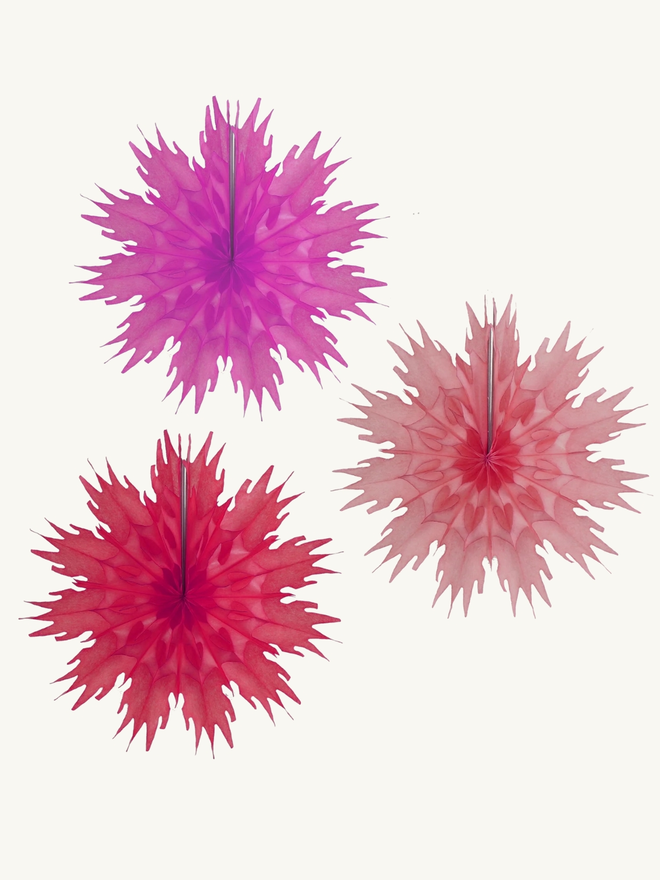 Snowflake paper Christmas decoration