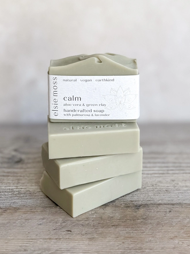 Calm natural soap bar