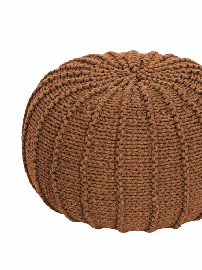 Zuri House. Cinnamon children’s pouffe.
