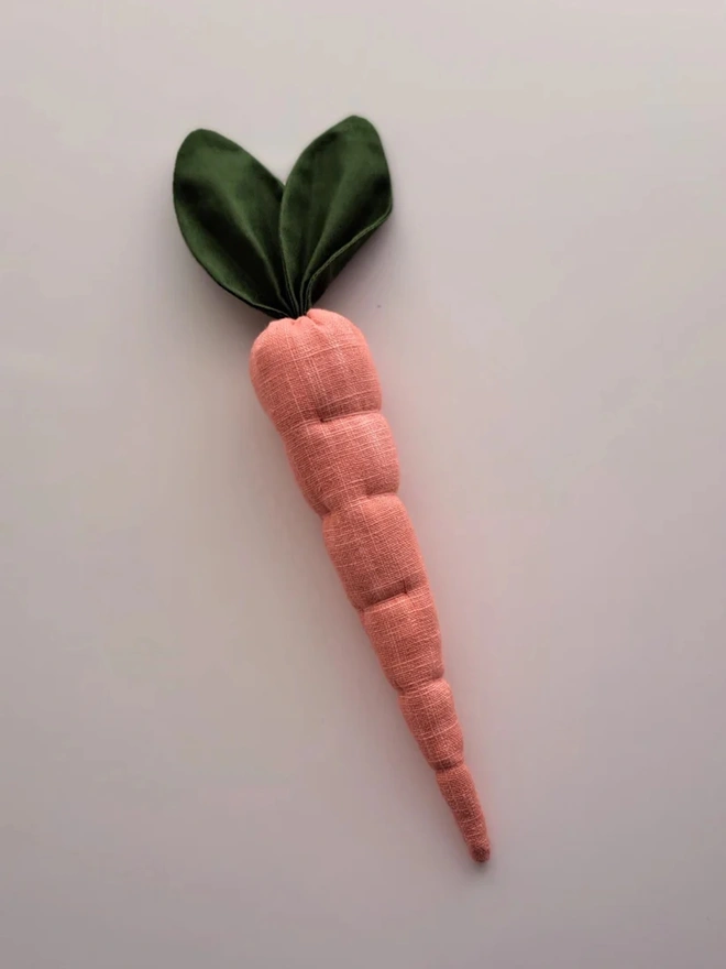 Fabric Carrot PlayFood 