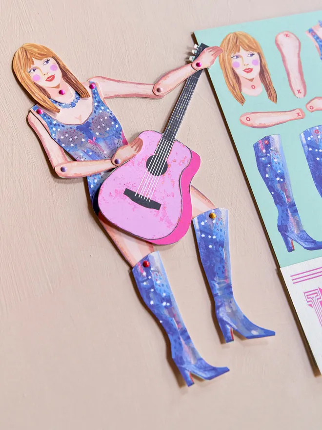 Taylor swift cut and make dolls