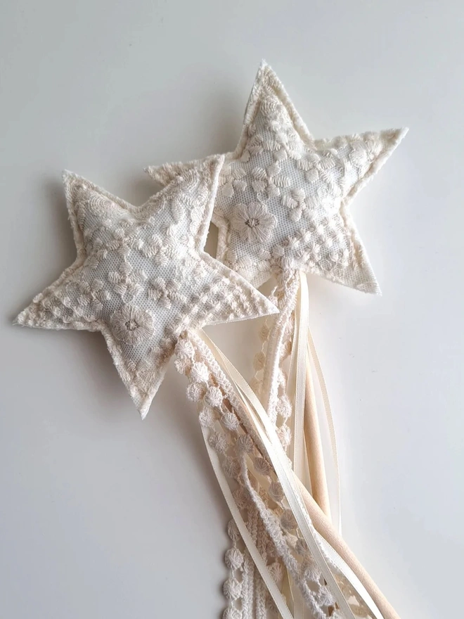 Lucine Lace Cape & Wand Collection  in a cardboard box