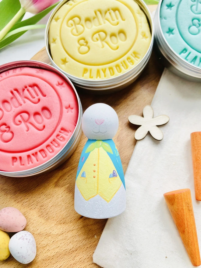 Easter Bunny Play Dough Kit