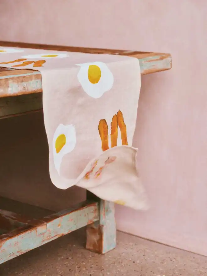 Eggs n Bacon Table Runner